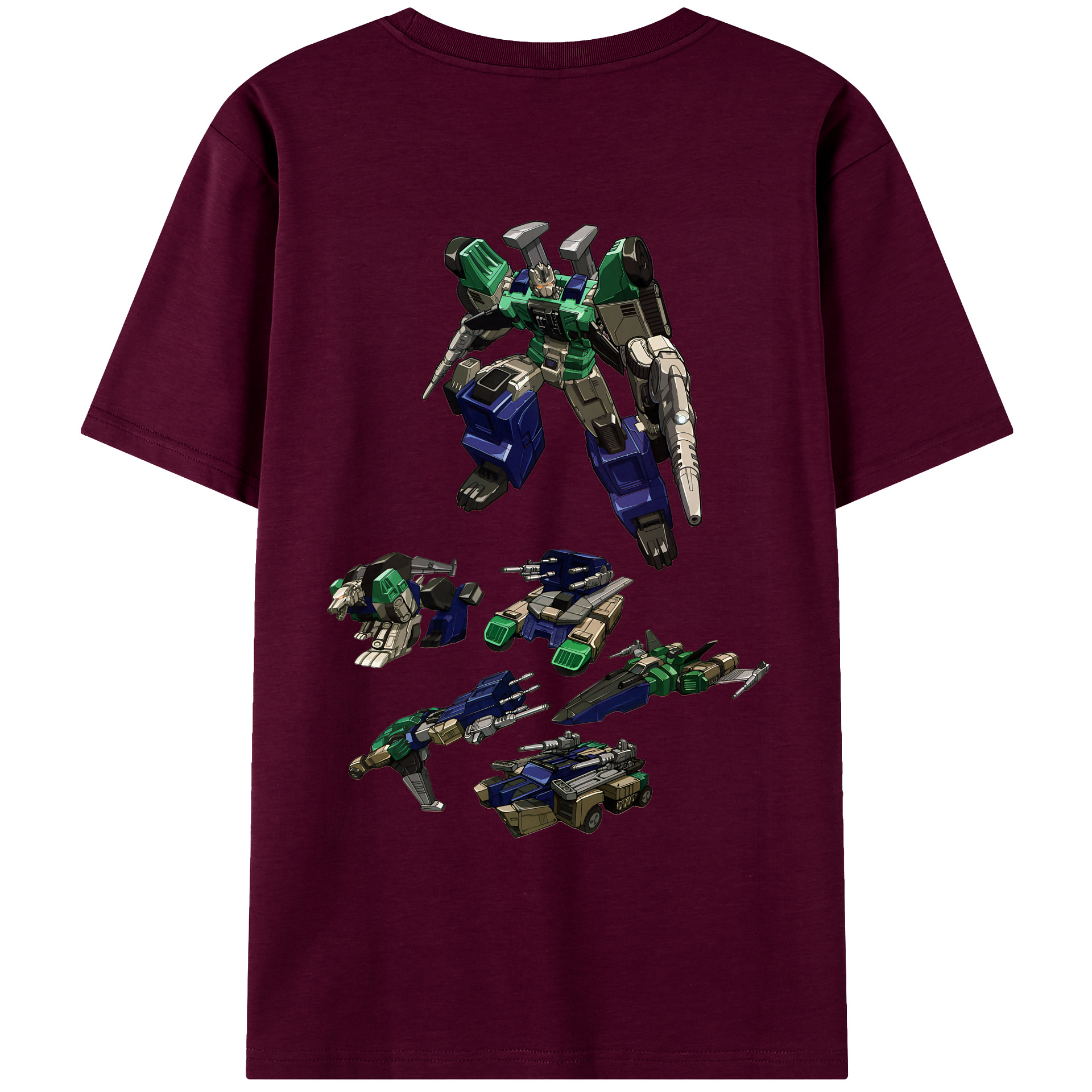 （画像用） Transformers トランスフォーマー レディース半袖Tシャツ(バックプリント)